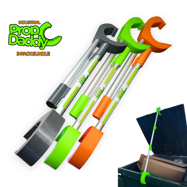 PropDaddy Industrial Series Bundles - 1 Neon Green, 1 Neon Orange, and 1 Grey