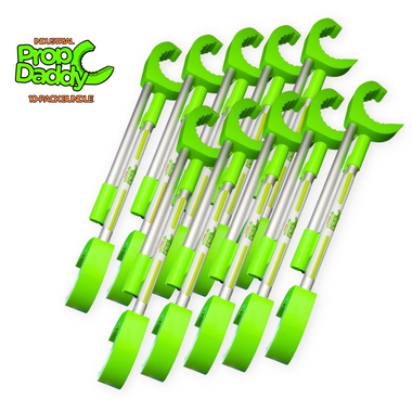 PropDaddy Industrial Series Bundles - 10 Pack - Aluminum/Neon Green