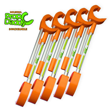 PropDaddy Industrial Series Bundles - 5 Pack - Aluminum/Neon Orange