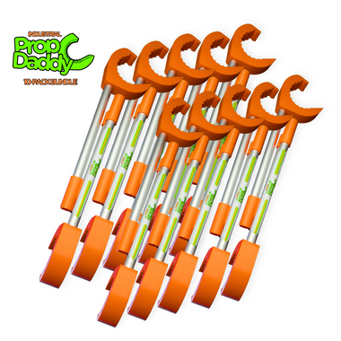 PropDaddy Industrial Series Bundles - 10 Pack - Aluminum/Neon Orange